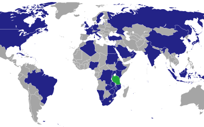 Tanzania Embassies Abroad